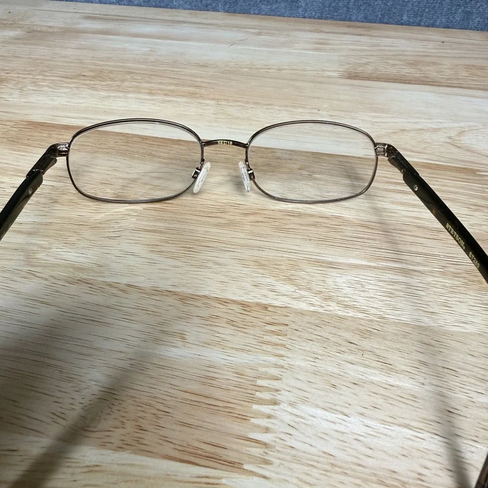 Stetson ST289 Eyeglass Frames Mens Brown Tortoise Square Metal Frames only